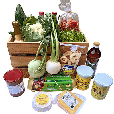 Genuss-Kiste Kiste Hochgenuss der Region